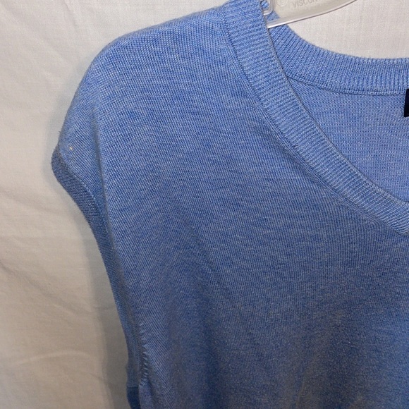 Brooks Brothers 346 Men’s Blue Supima Cotton Sweater Vest Size 2XL - Picture 5 of 12